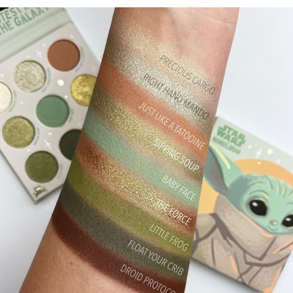 COLOURPOP the child shadow palette, green Patel - Picture 4 of 15